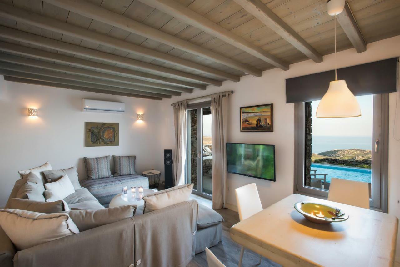 Luxury Athena Suite In Villa Georgia - Breathtaking Sea View And Pool Front Plintri Екстериор снимка